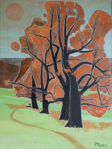 TREES ABOVE THE WEALD