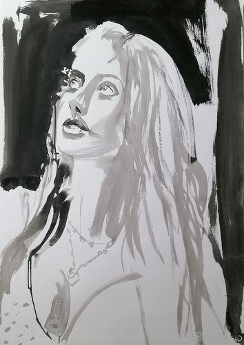 Face FS Madonna series - Les Pleureuses, n°32 Claudia 